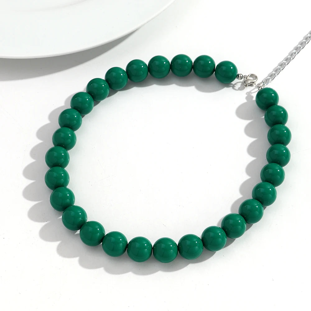Jubilee Bead Necklace - 31 colors - Hello Baabs