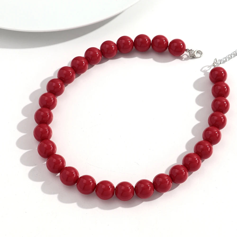 Jubilee Bead Necklace - 31 colors - Hello Baabs