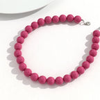 Jubilee Bead Necklace - 31 colors - Hello Baabs LLC 
