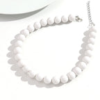 Jubilee Bead Necklace - 31 colors - Hello Baabs LLC 