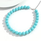 Jubilee Bead Necklace - 31 colors - Hello Baabs LLC 