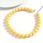 Jubilee Bead Necklace - 31 colors - Hello Baabs LLC 