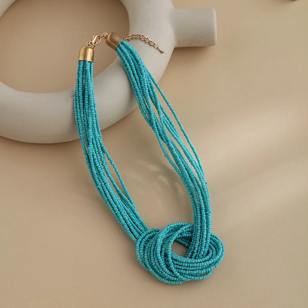 Jubilee Bead Necklace - 6 colors - hello baabs 