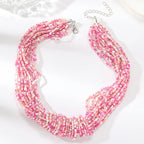 Jubilee Bead Necklace - 6 colors - hello baabs 