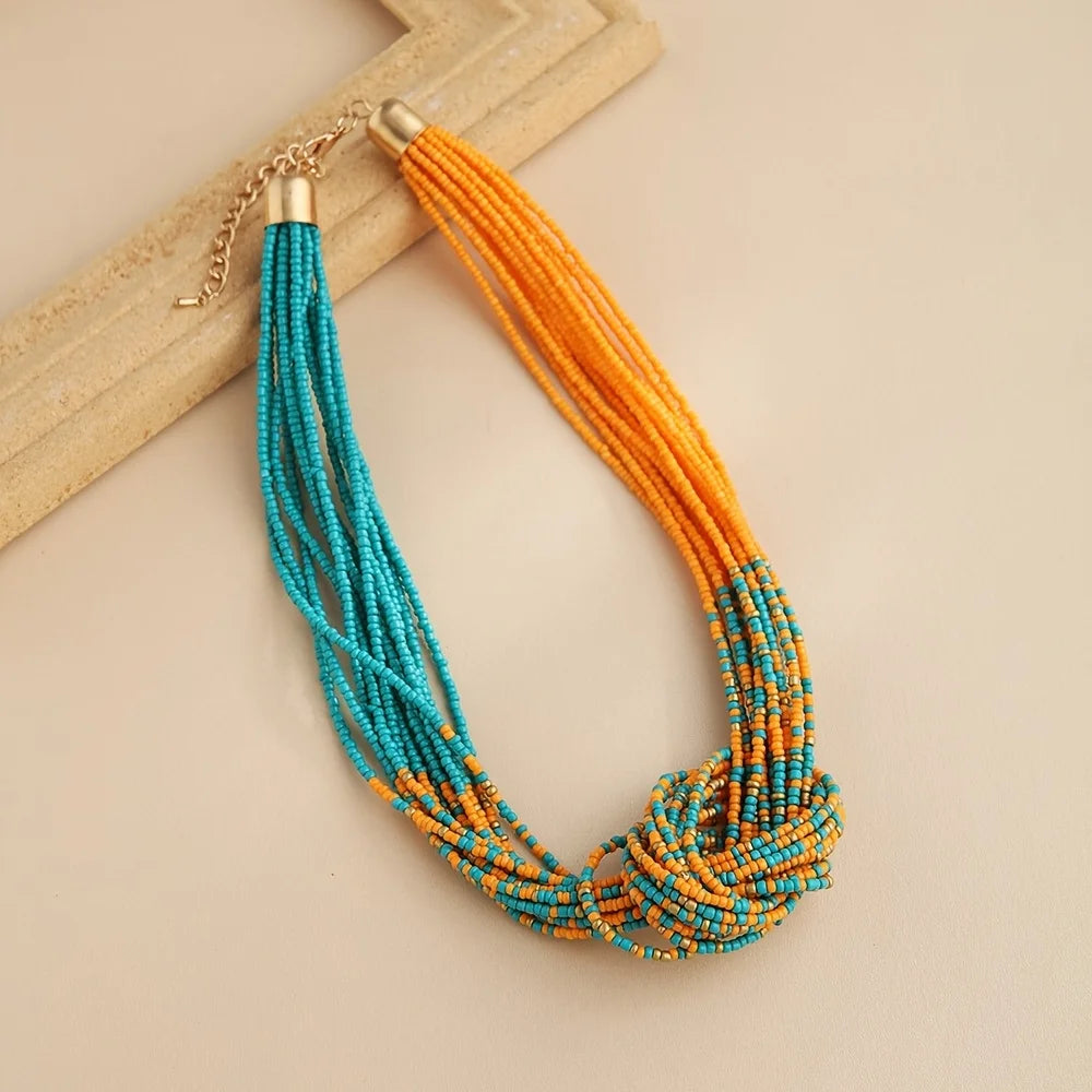 Jubilee Bead Necklace - 6 colors - hello baabs 