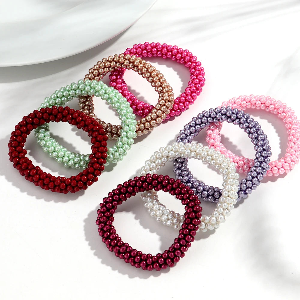 Jubilee Bead Stretch Bracelet - 14 colors - Hello Baabs