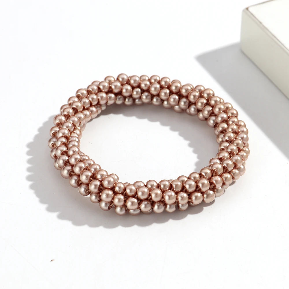 Jubilee Bead Stretch Bracelet - 14 colors - Hello Baabs