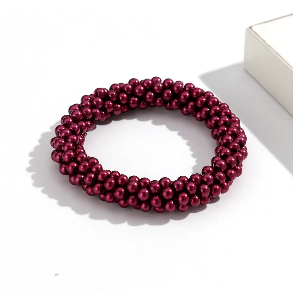 Jubilee Bead Stretch Bracelet - 14 colors - Hello Baabs