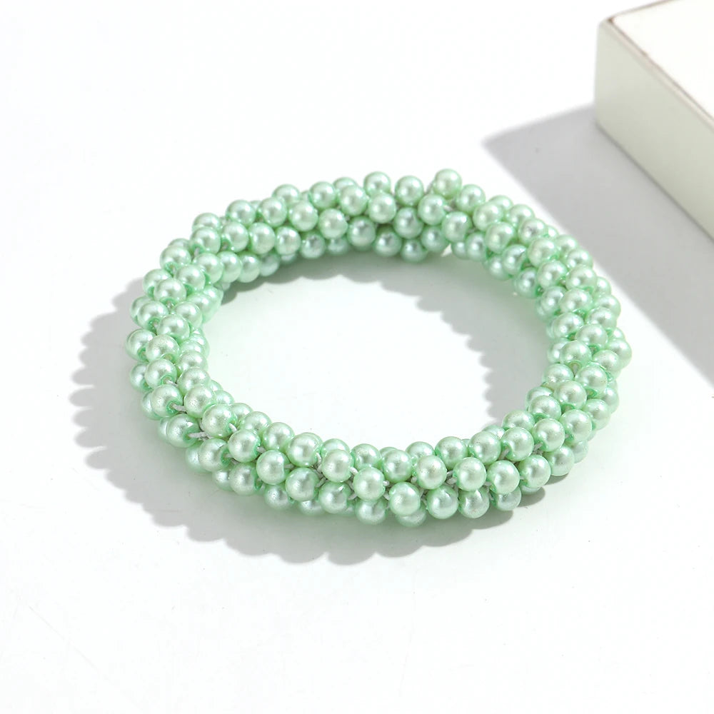 Jubilee Bead Stretch Bracelet - 14 colors - Hello Baabs
