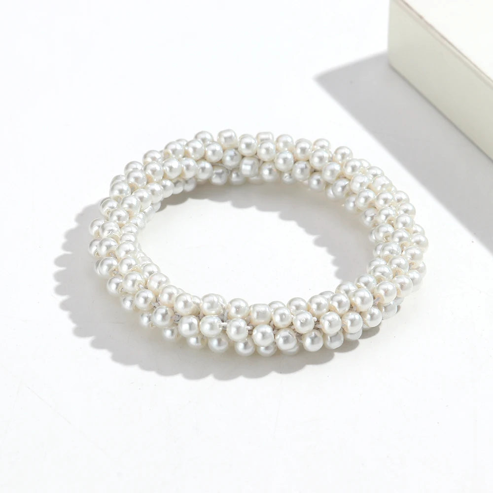 Jubilee Bead Stretch Bracelet - 14 colors - Hello Baabs