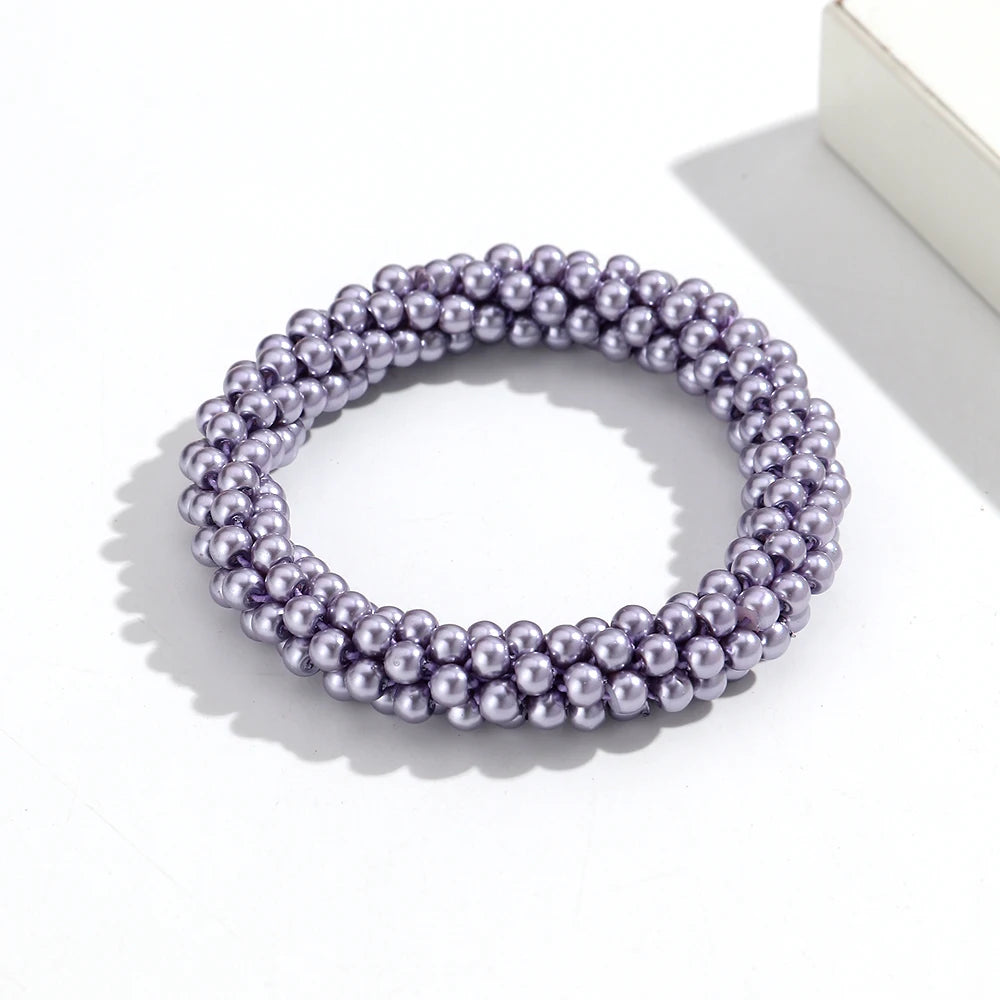 Jubilee Bead Stretch Bracelet - 14 colors - Hello Baabs