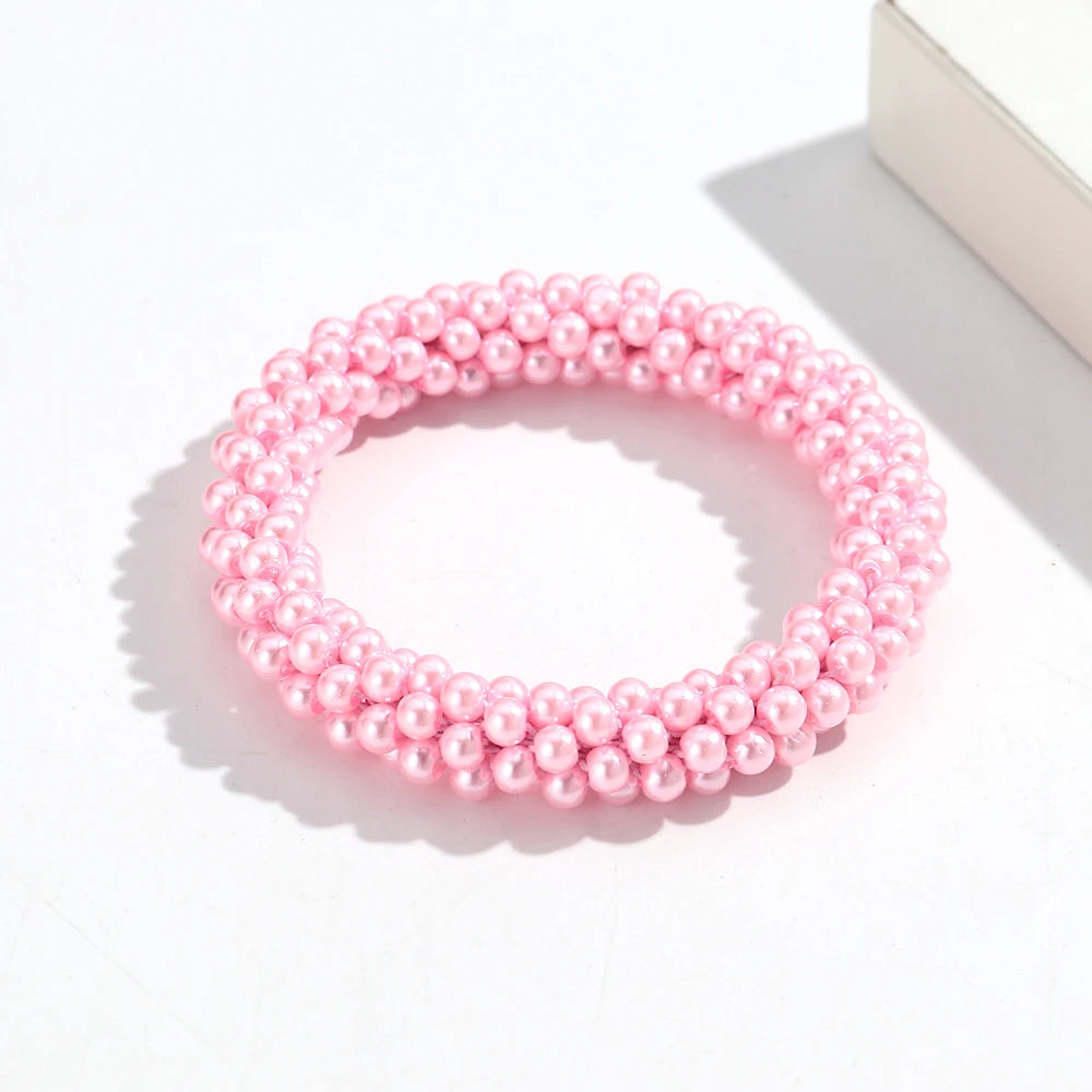 Jubilee Bead Stretch Bracelet - 14 colors - Hello Baabs
