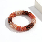 Jubilee Bead Stretch Bracelet - 14 colors - Hello Baabs LLC 