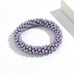 Jubilee Bead Stretch Bracelet - 14 colors - Hello Baabs LLC 