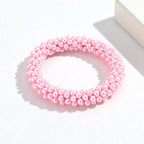Jubilee Bead Stretch Bracelet - 14 colors - Hello Baabs LLC 