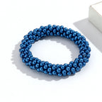Jubilee Bead Stretch Bracelet - 14 colors - Hello Baabs LLC 
