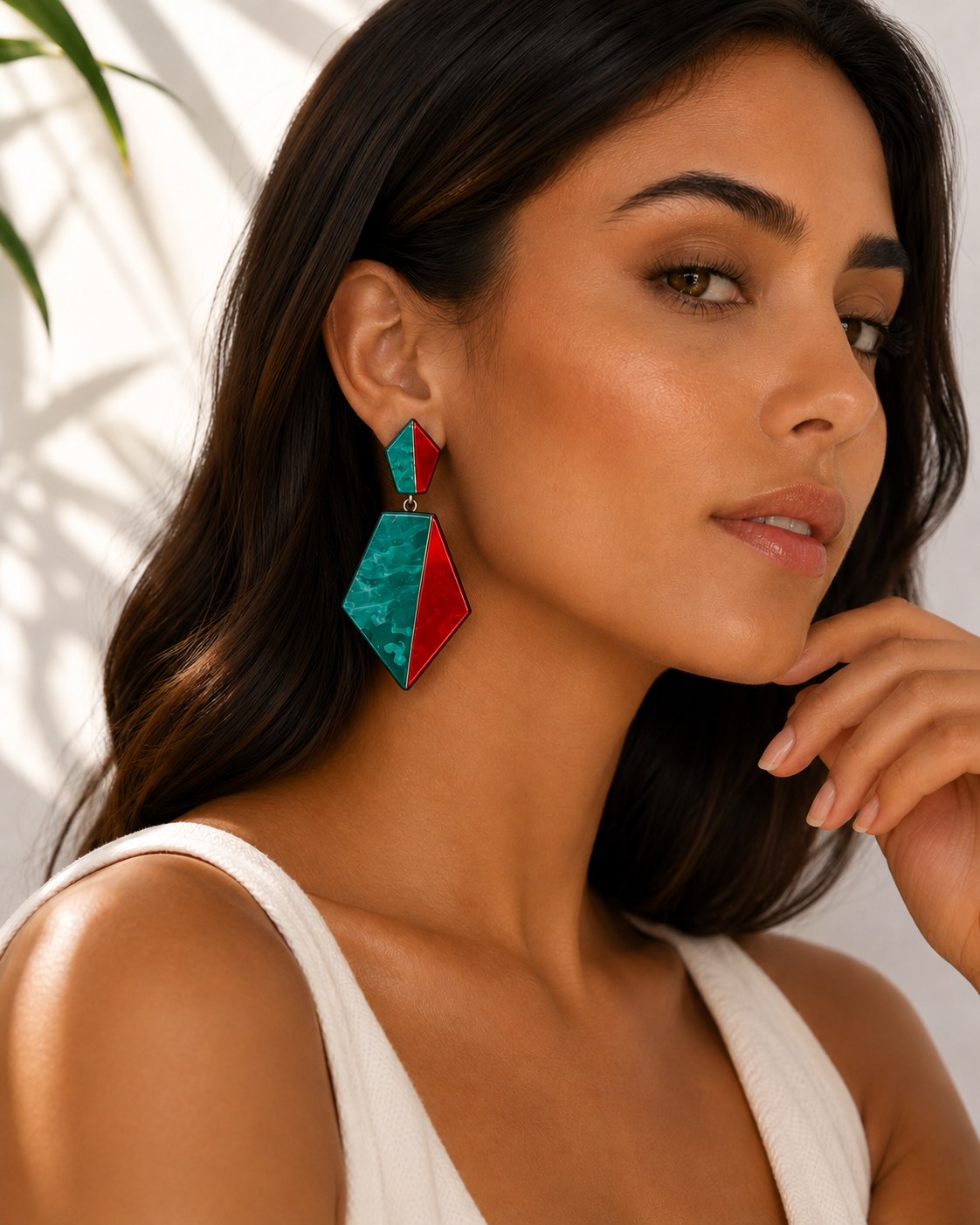 Kaleido Drop Earrings - 2 colors - Hello Baabs