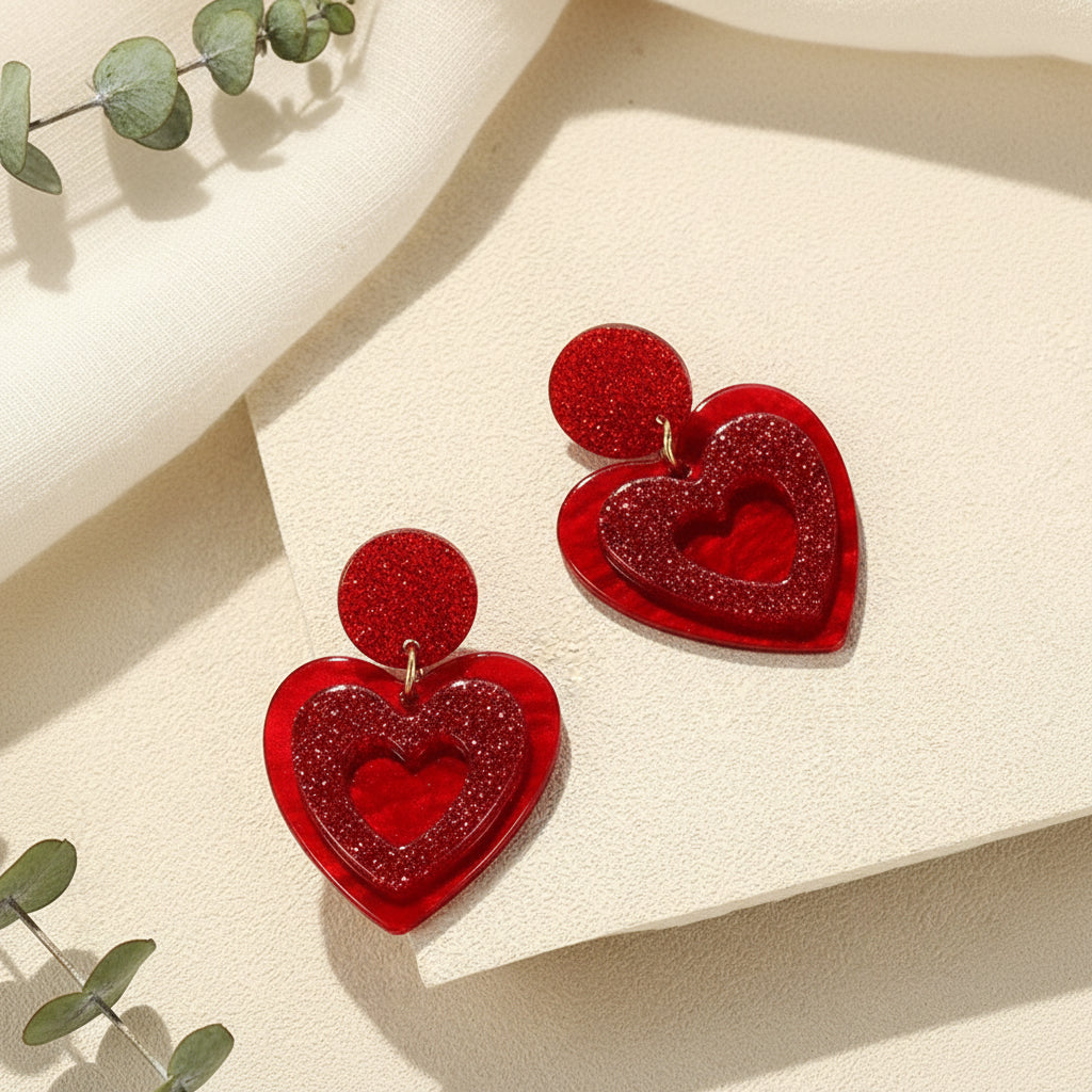 Kaleido Heart Drops - 8 colors - Hello Baabs