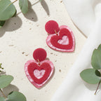 Kaleido Heart Drops - 8 colors - Hello Baabs LLC 