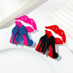 Kiss & Strut Brooch - 2 colors - Hello Baabs LLC 