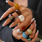 Knuckle Kicks Ring (size 8) - 9 colors - Hello Baabs LLC 