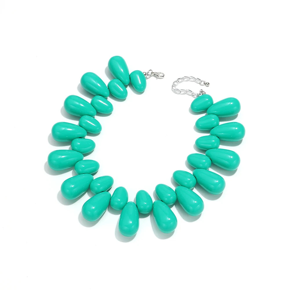 Laguna Drop Necklace - 8 colors - Hello Baabs