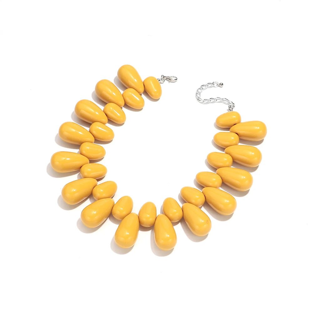 Laguna Drop Necklace - 8 colors - Hello Baabs