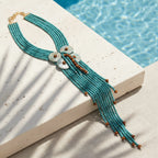 Laguna Glow Long Necklace - Hello Baabs LLC 