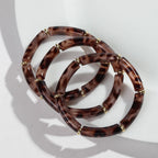 Leopard Luxe Stretch Bracelet 3pc Set - 5 colors - Hello Baabs LLC 