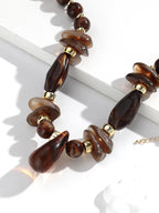 Liquid Geometry Necklace - Hello Baabs