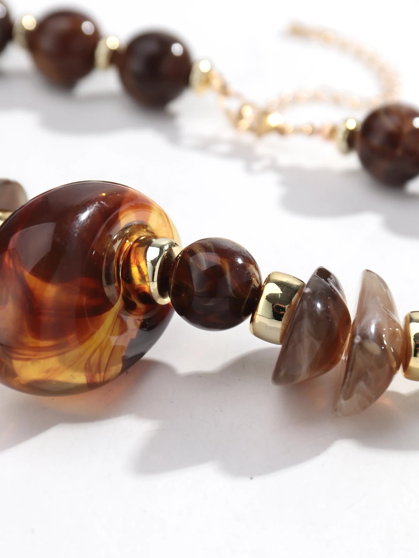 Liquid Geometry Necklace - Hello Baabs