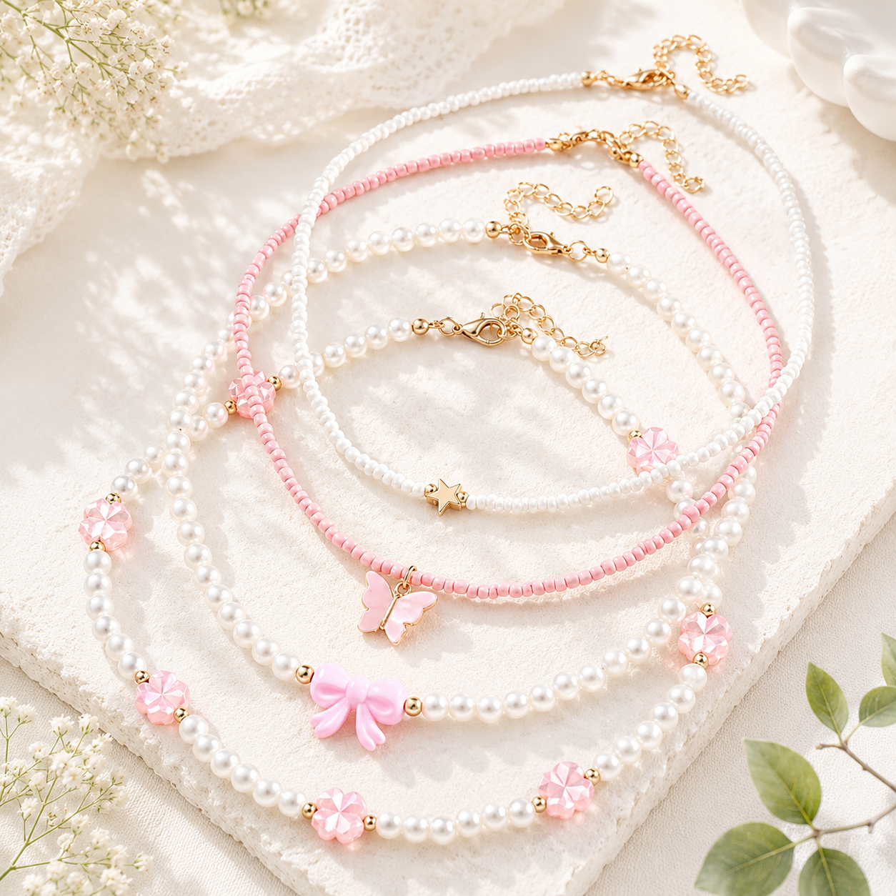 Little Joy 4pc Necklace Set - Hello Baabs