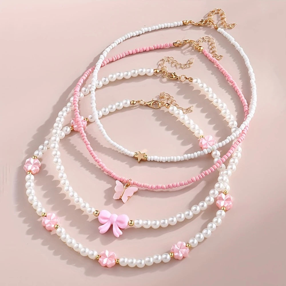 Little Joy 4pc Necklace Set - Hello Baabs LLC 