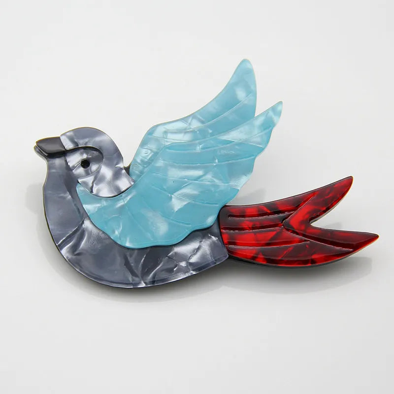Little Winged Muse Pin - 2 colors - Hello Baabs