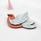 Little Winged Muse Pin - 2 colors - Hello Baabs LLC 
