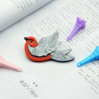 Little Winged Muse Pin - 2 colors - Hello Baabs LLC 