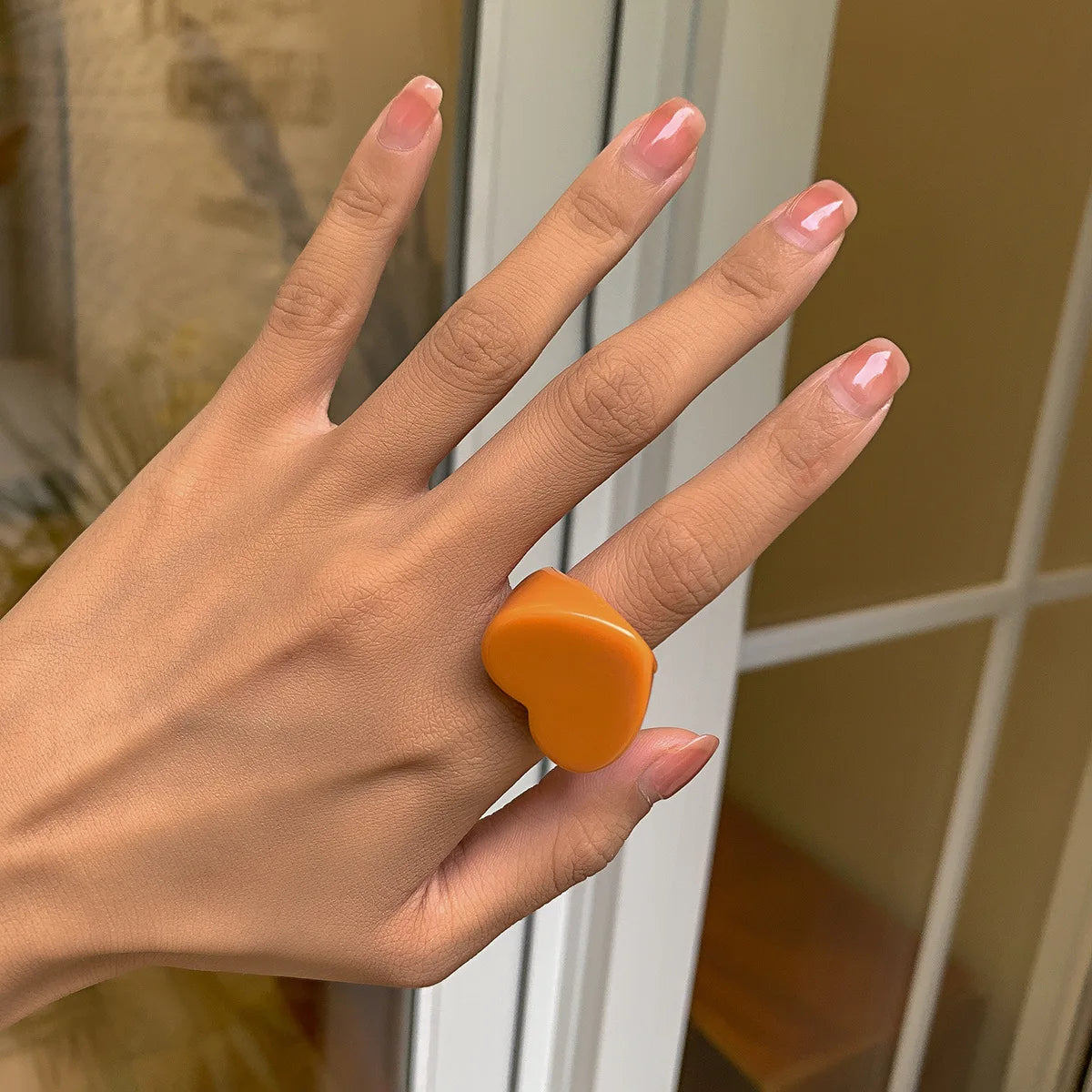 Love Pop Ring (size 7.5) - 7 colors - Hello Baabs LLC 