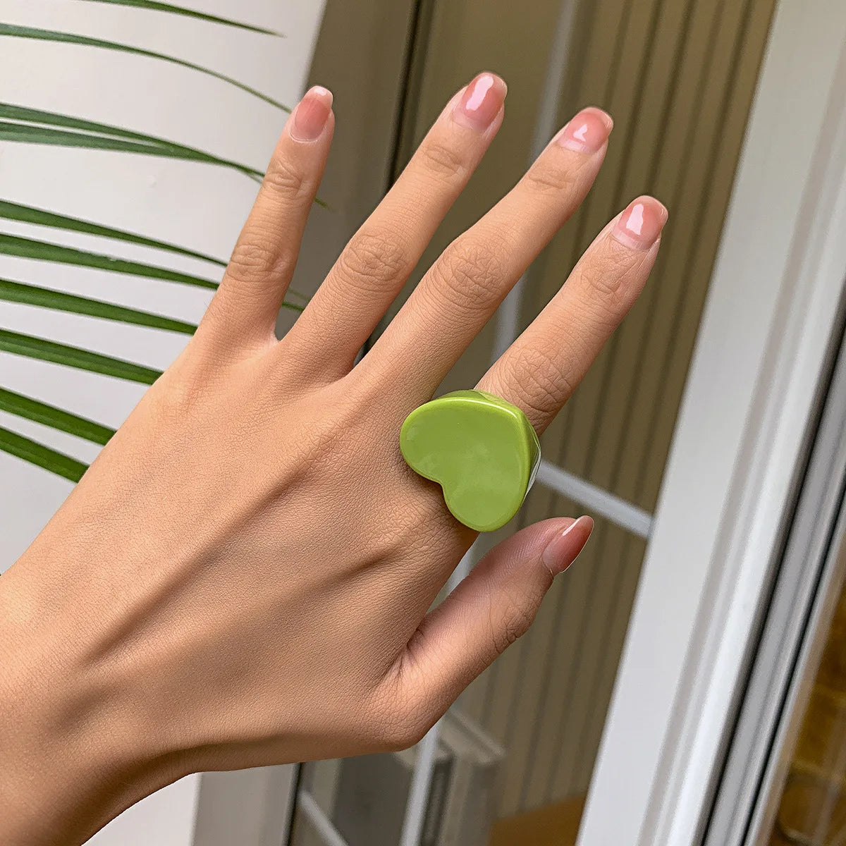 Love Pop Ring (size 7.5) - 7 colors - Hello Baabs LLC 