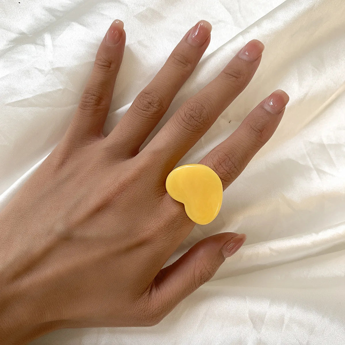 Love Pop Ring (size 7.5) - 7 colors - Hello Baabs LLC 