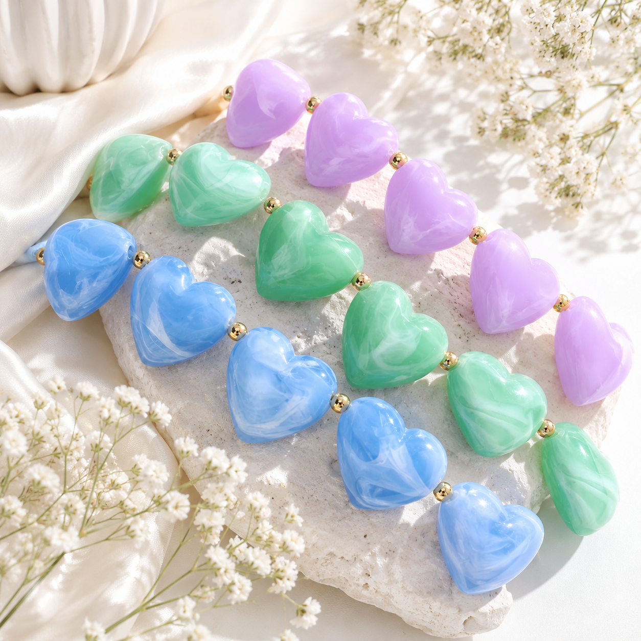 Love in Color Choker - 19 colors - Hello Baabs