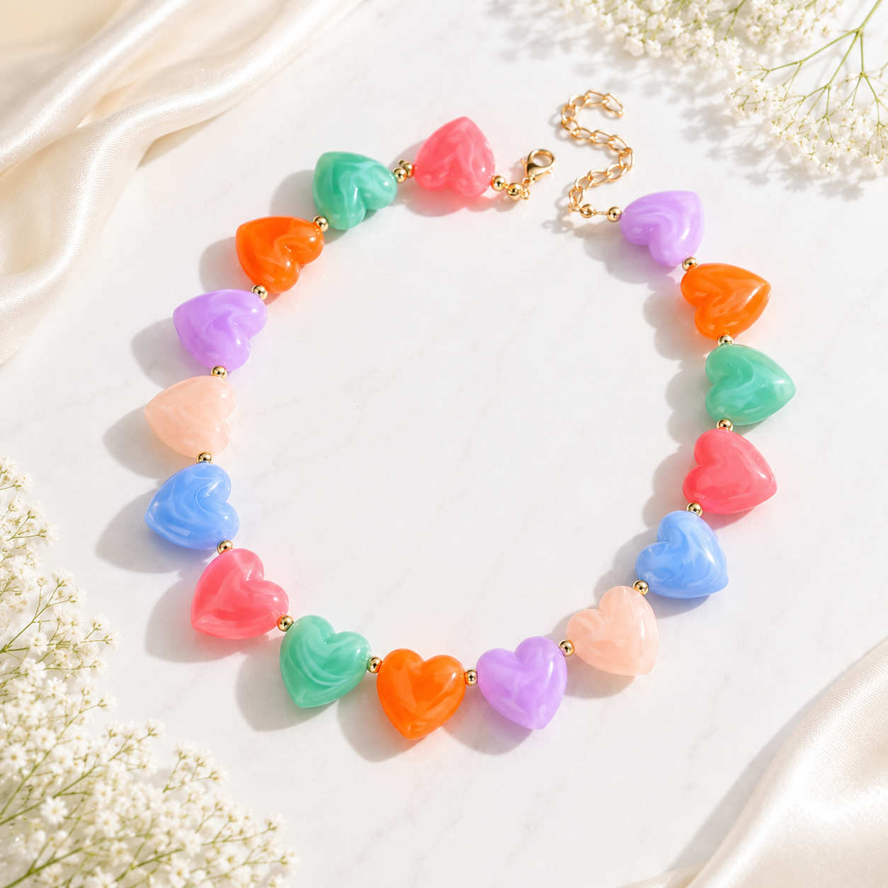 Love in Color Choker - 19 colors - Hello Baabs