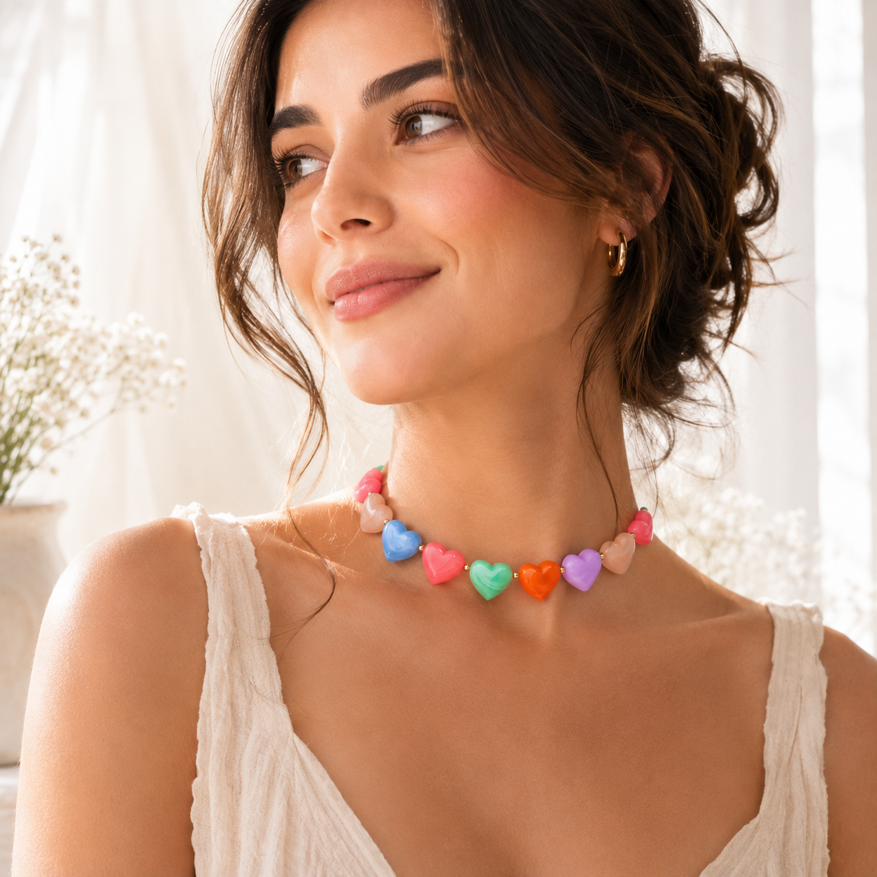 Love in Color Choker - 19 colors - Hello Baabs