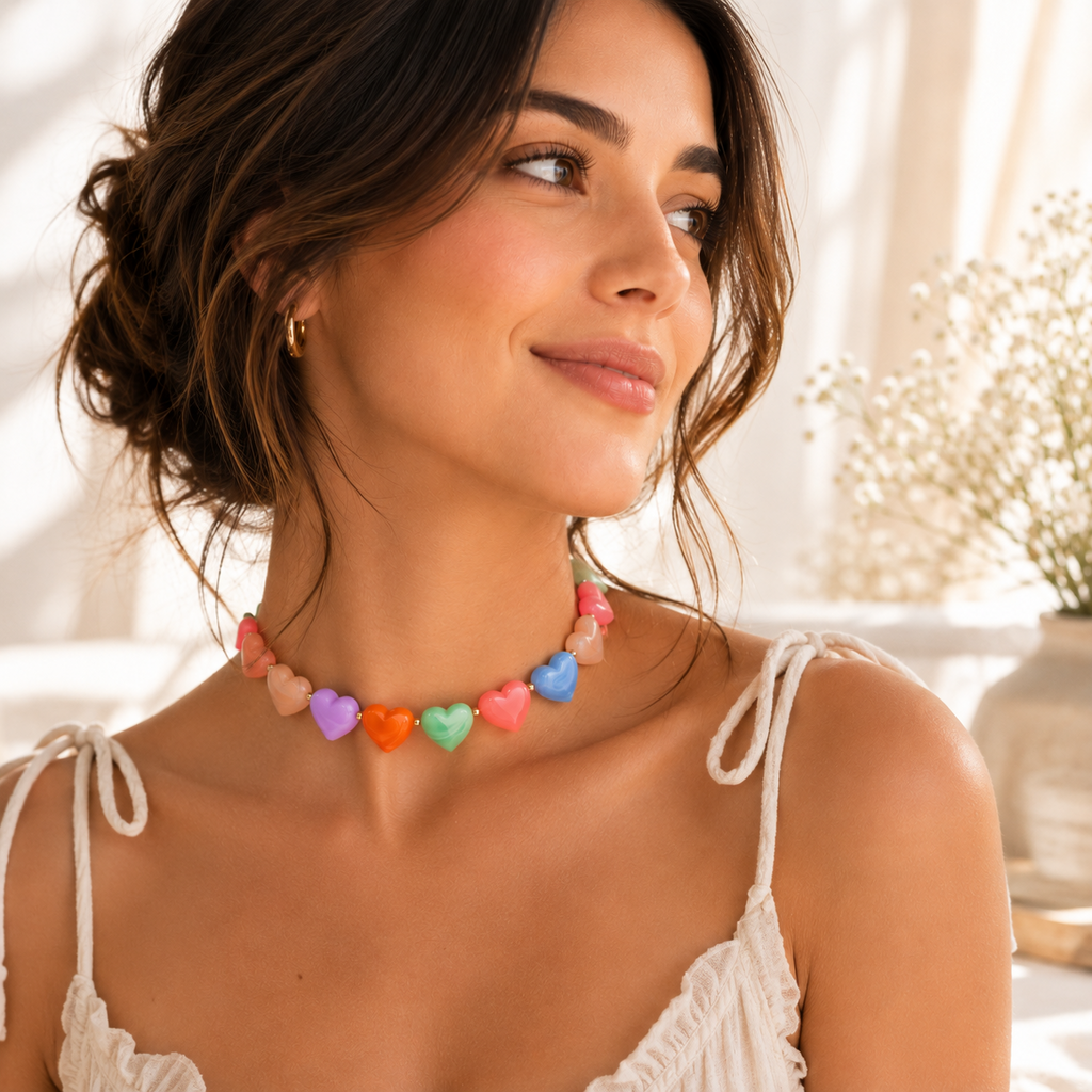 Love in Color Choker - 19 colors - Hello Baabs