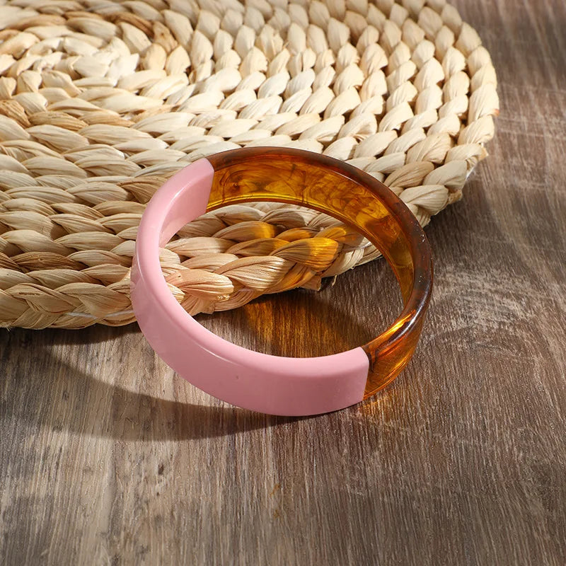 Lucent Groove Bangle (2.63" diameter) - 4 colors - Hello Baabs LLC 