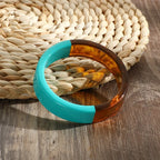 Lucent Groove Bangle (2.63" diameter) - 4 colors - hello baabs 
