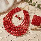 Luminous Tide Necklace, Bracelet, & Earrings Set - 4 colors - Hello Baabs