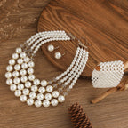 Luminous Tide Necklace, Bracelet, & Earrings Set - 4 colors - hello baabs 