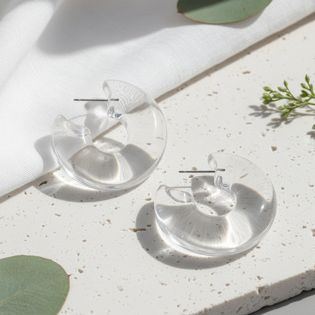 Lush Arc Earrings - 9 color variants - Hello Baabs