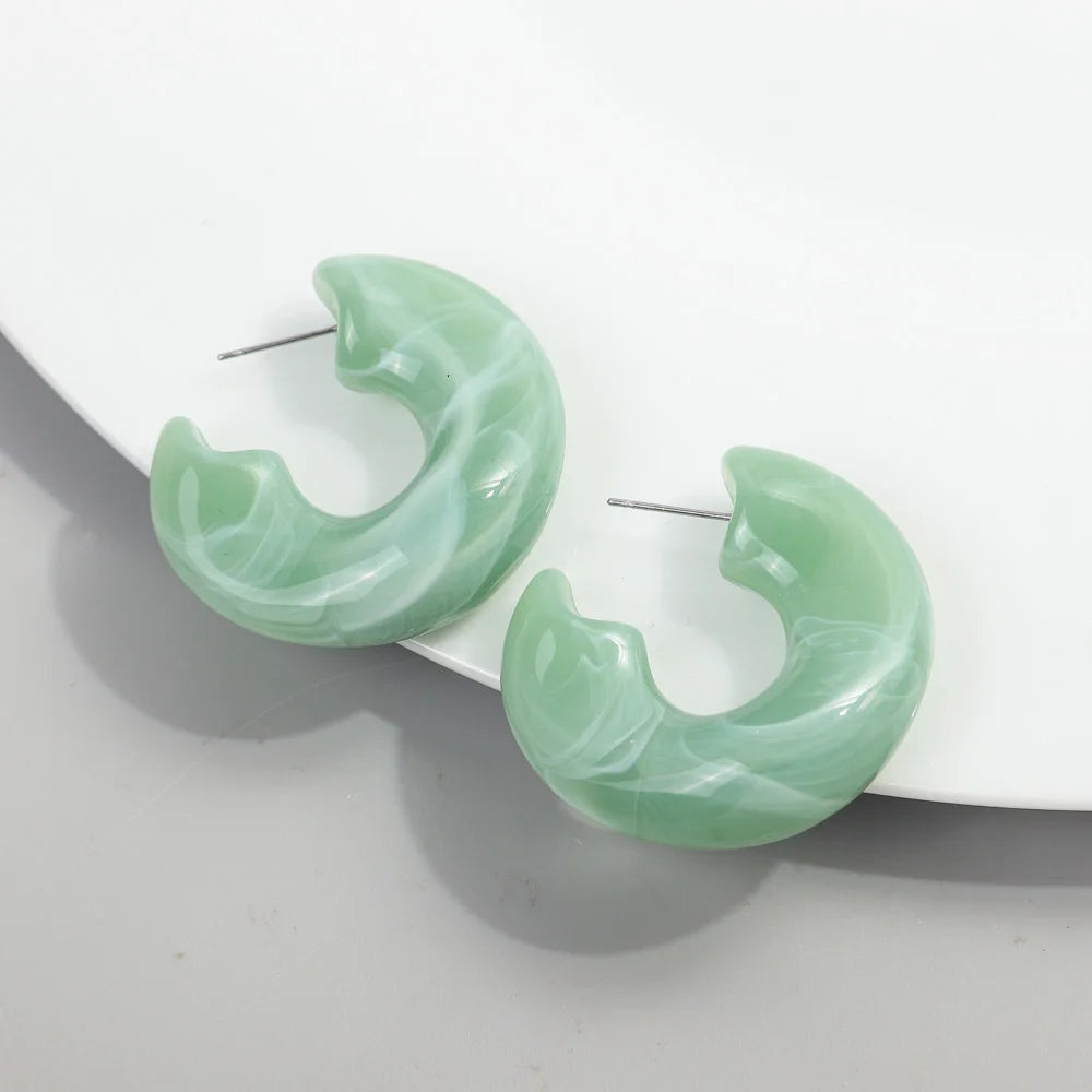 Lush Arc Earrings - 9 color variants - hello baabs 