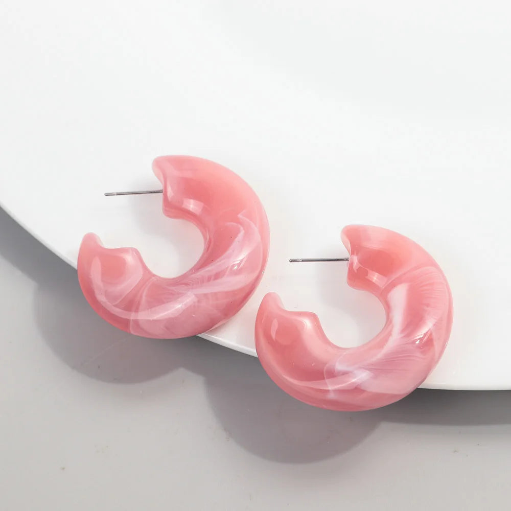 Lush Arc Earrings - 9 color variants - hello baabs 